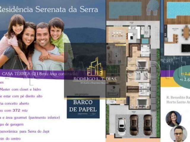 #2075 - Casa para Venda em Jundiaí - SP - 1