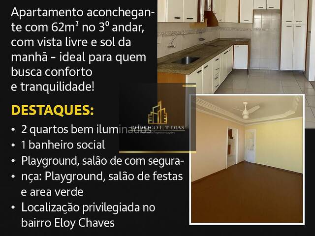 #2598 - Apartamento para Locação em Jundiaí - SP - 1