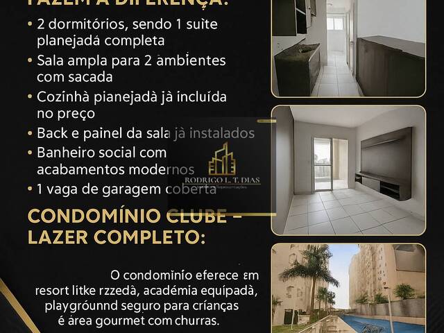 #2673 - Apartamento para Venda em Jundiaí - SP - 1