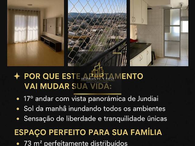 #2677 - Apartamento para Locação em Jundiaí - SP - 1