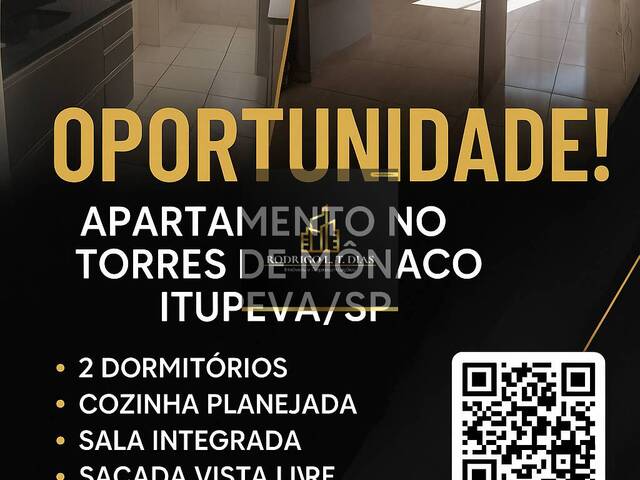 #2678 - Apartamento para Venda em Itupeva - SP - 1