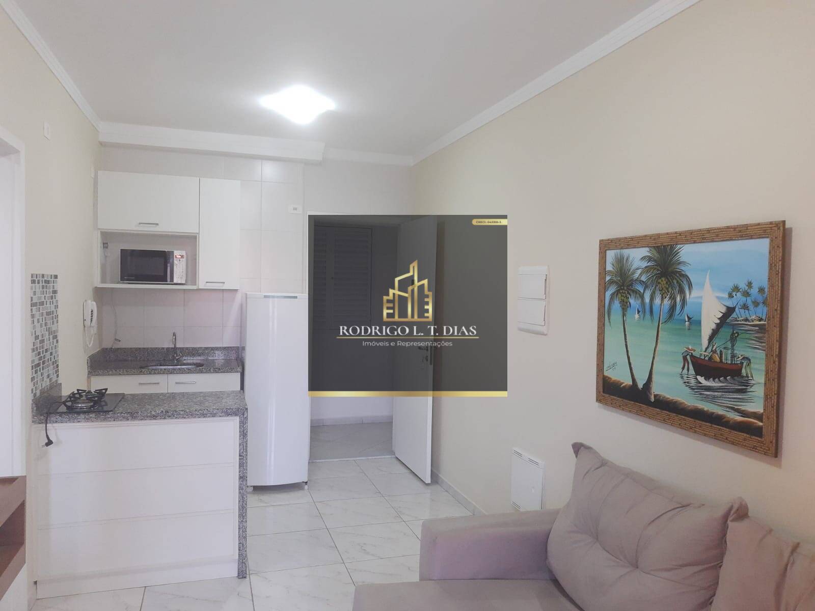 Apartamento à venda com 1 quarto, 35m² - Foto 1
