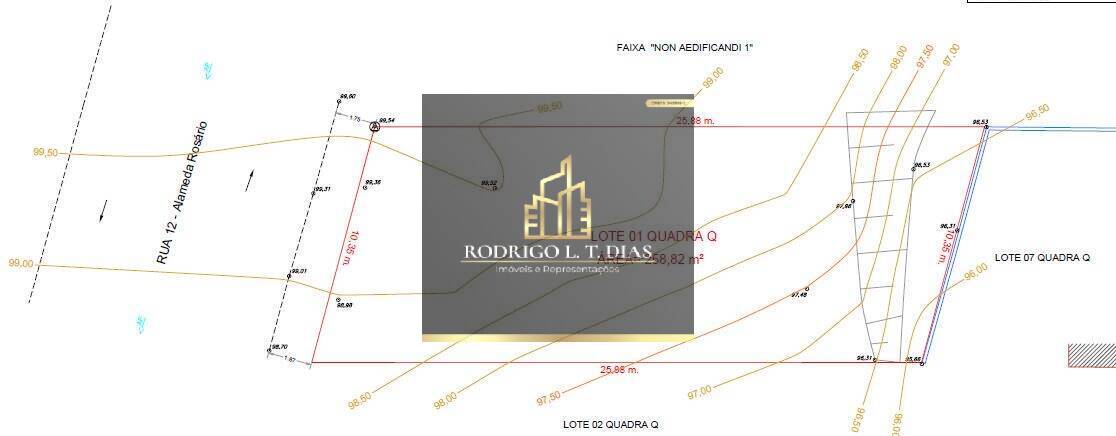 Terreno à venda, 258m² - Foto 2