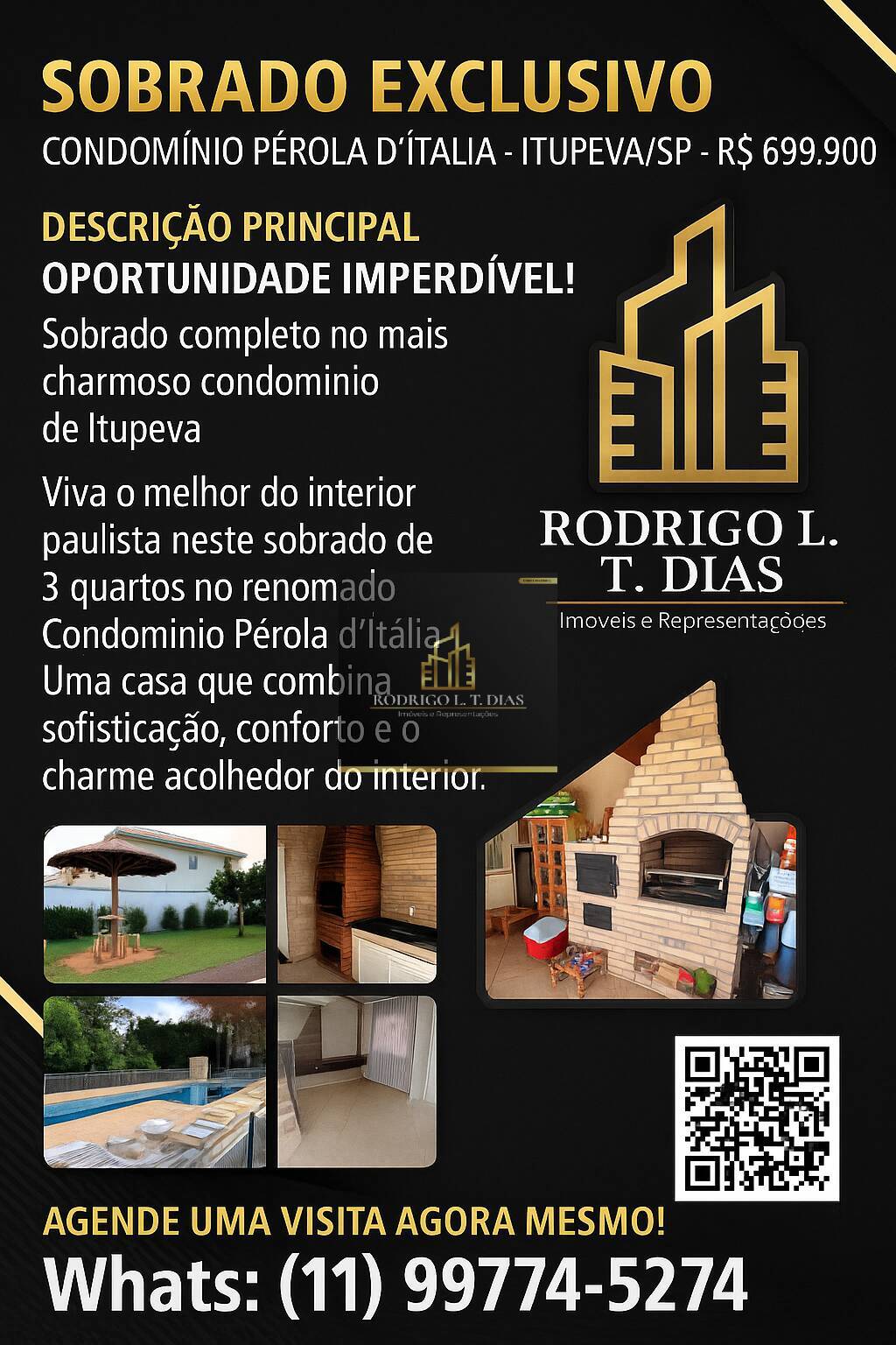 Casa de Condomínio à venda com 3 quartos, 150m² - Foto 4