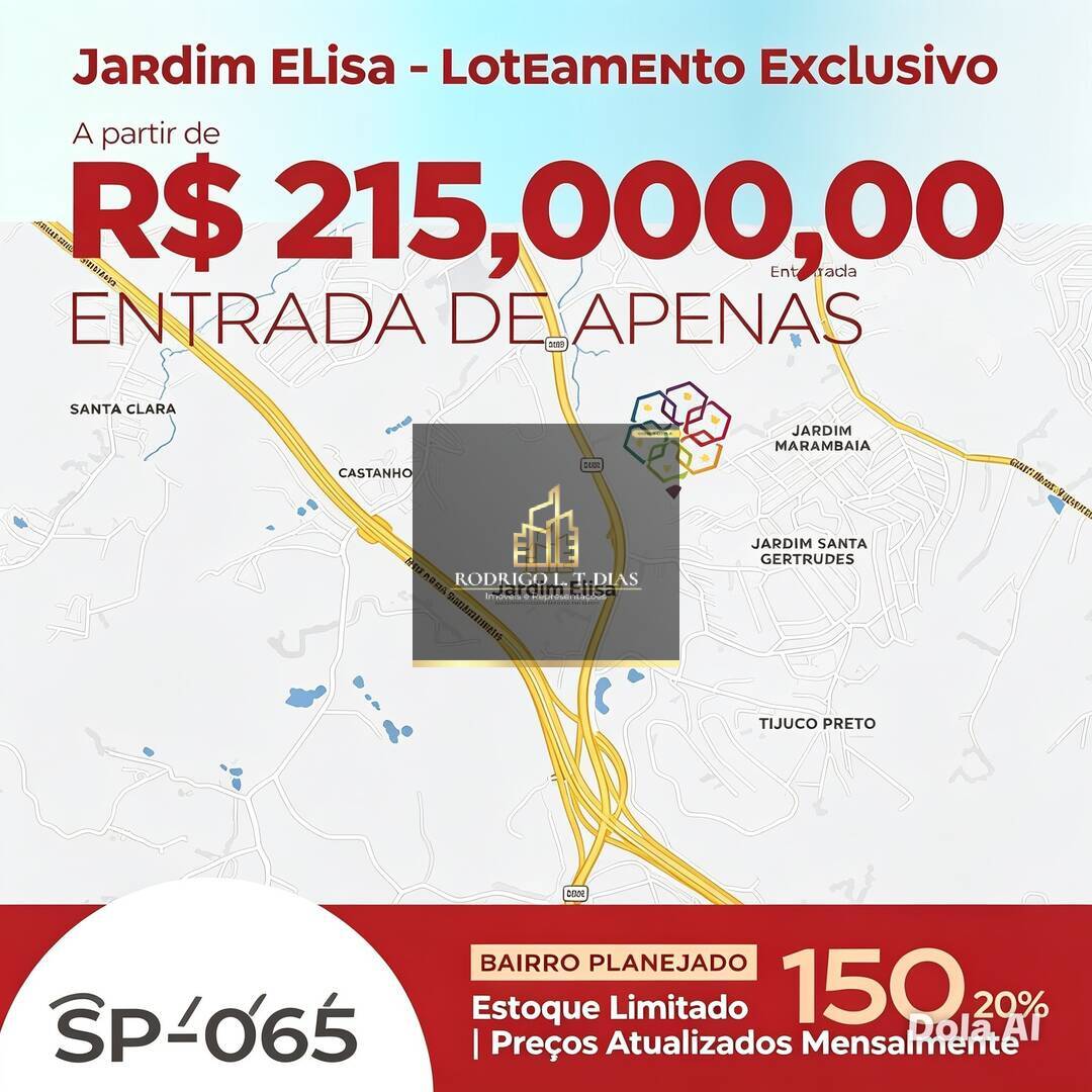 OPORTUNIDADE Excelente Lotes a Venda no Jardim Elisa em Jundiaí SP.